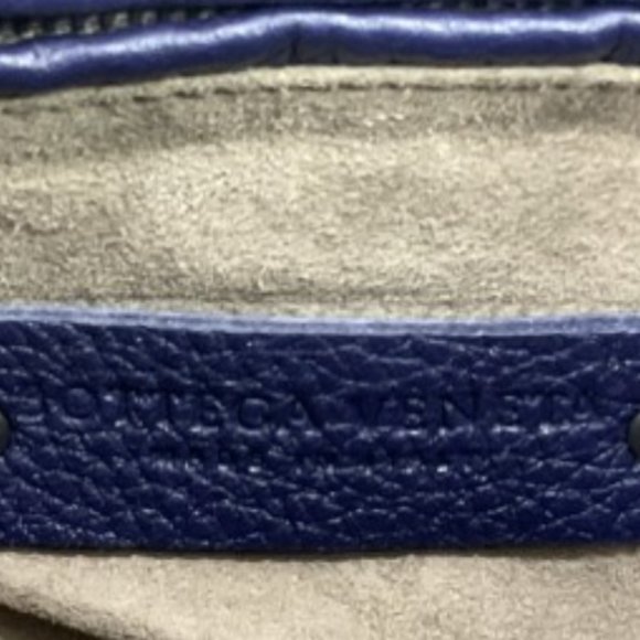 Bottega Veneta Blue Leather Hobo Handbag - Picture 2 of 6